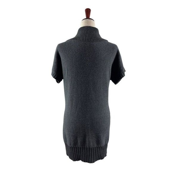 Athleta Tisbury Tunic Sweater Cashmere Blend Gray Cowl Neck Women Medium - Picture 4 of 8